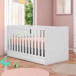 Trinity 2-In-1 Convertible Baby Crib - Image 2