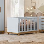 Luan 2-In-1 Convertible Baby Crib - Image 2
